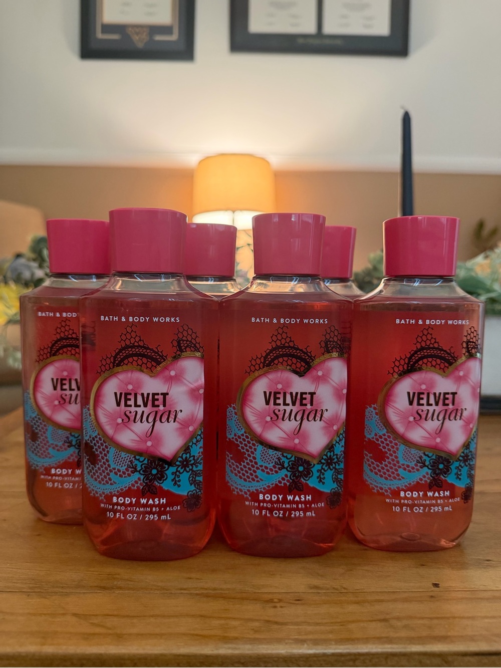 Bath & Body Works Velvet Sugar Body Wash - Set of 6